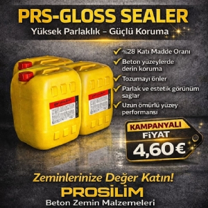 PRS-GLOSS SEALER KATI MADDE ORANI: %26 20KG